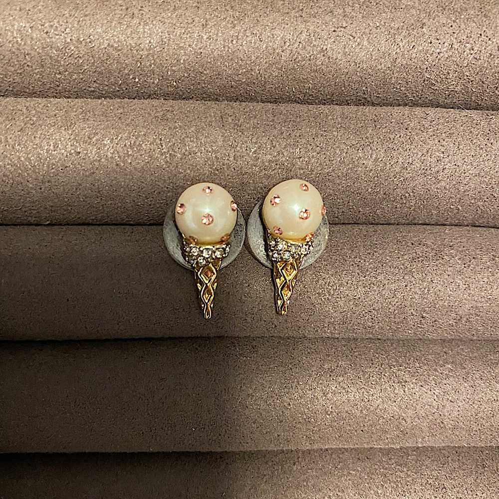 Kate Spade Ice Cream Cone Earrings